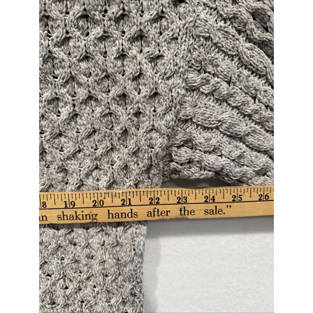 Abercrombie & Fitch Soft A&F Collection chunky fisherman cardigan‎ Size Medium - Picture 5 of 7